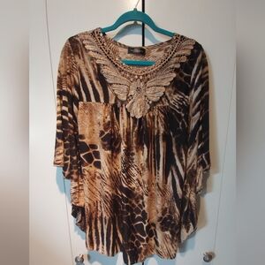 JERA butterfly cut blouse